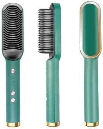 3-in-1 Hair and Beard Straightener Brush