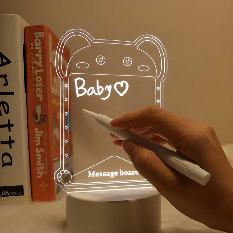 3D Creative Light – Dynamic Acrylic Message Box