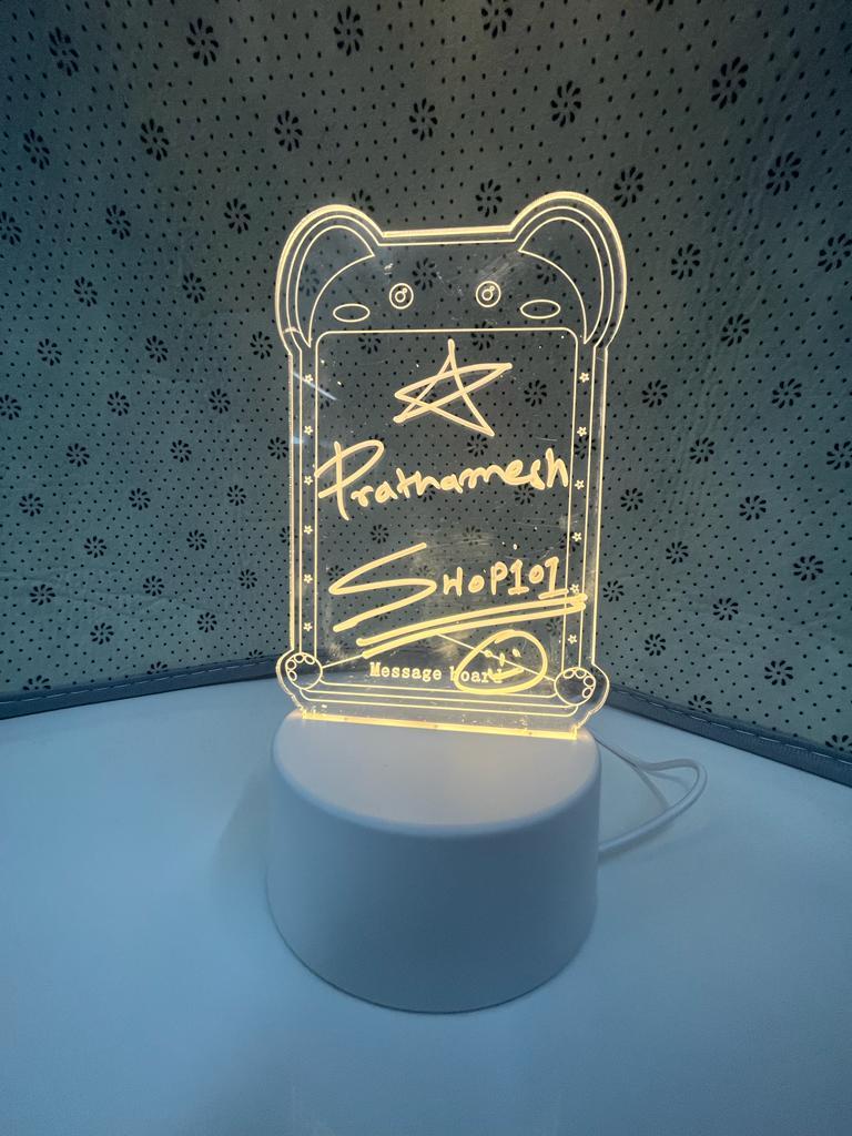 3D Creative Light – Dynamic Acrylic Message Box