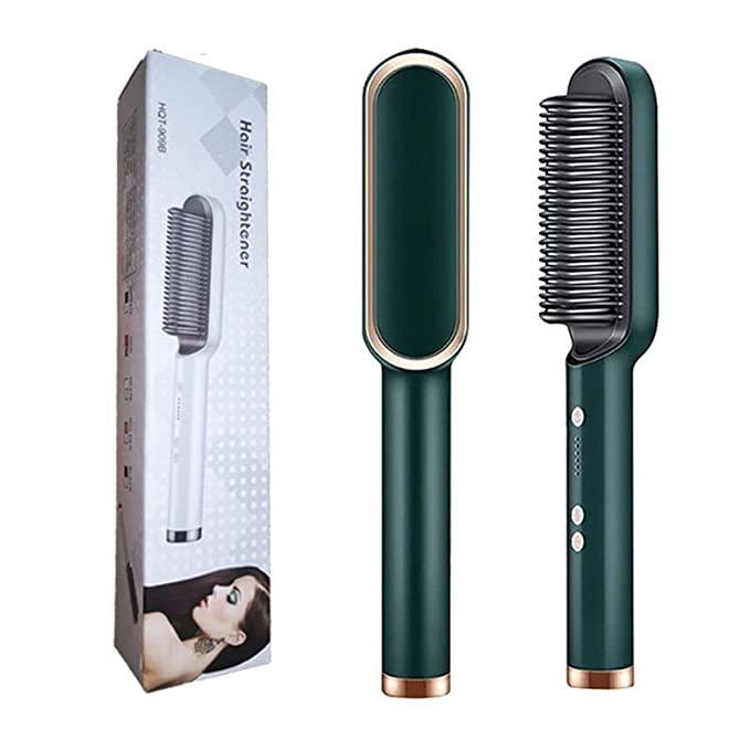 3-in-1 Hair and Beard Straightener Brush
