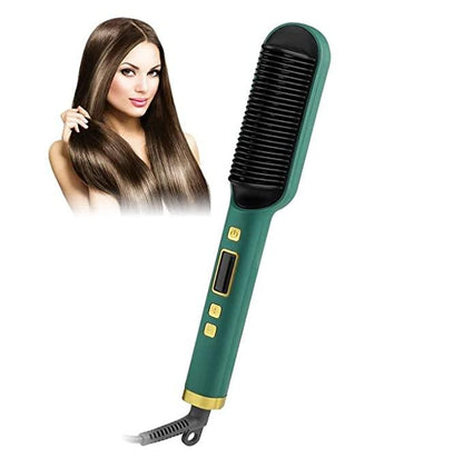 3-in-1 Hair and Beard Straightener Brush